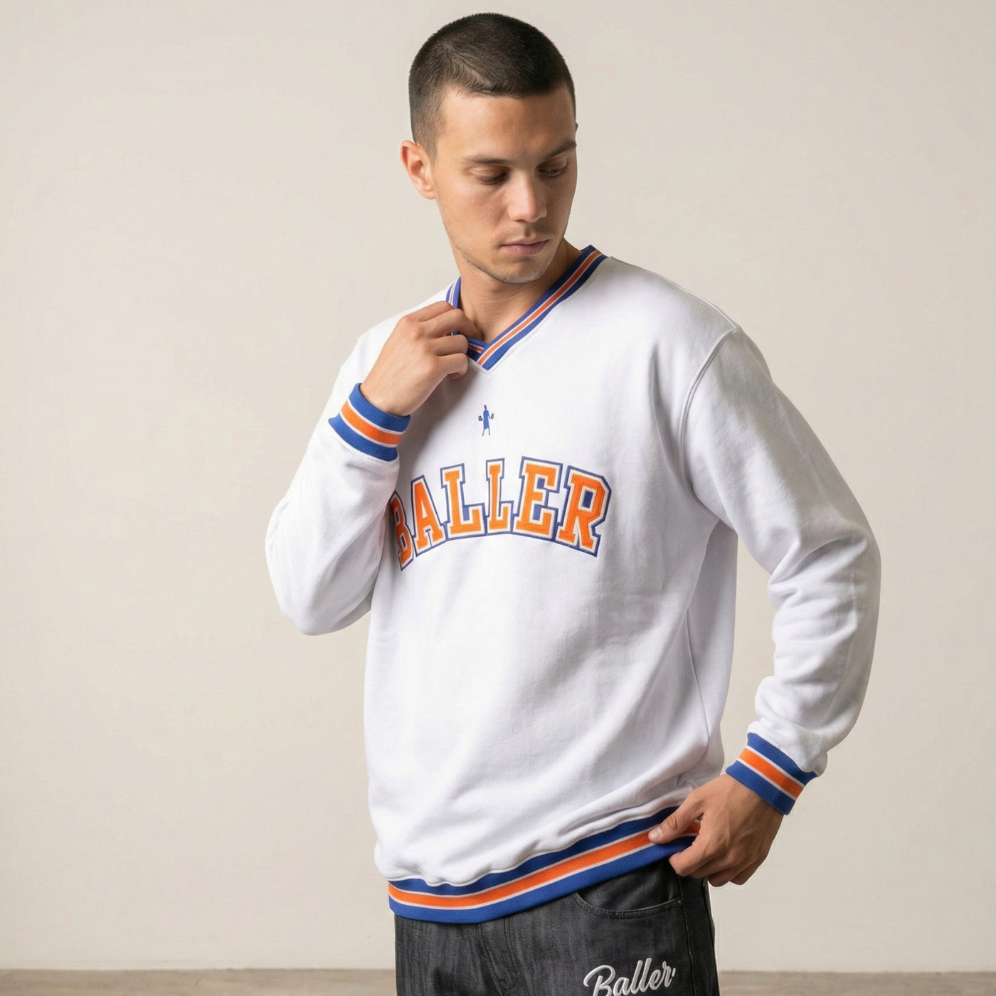 SWEATER OVERSIZE ATHLETIC