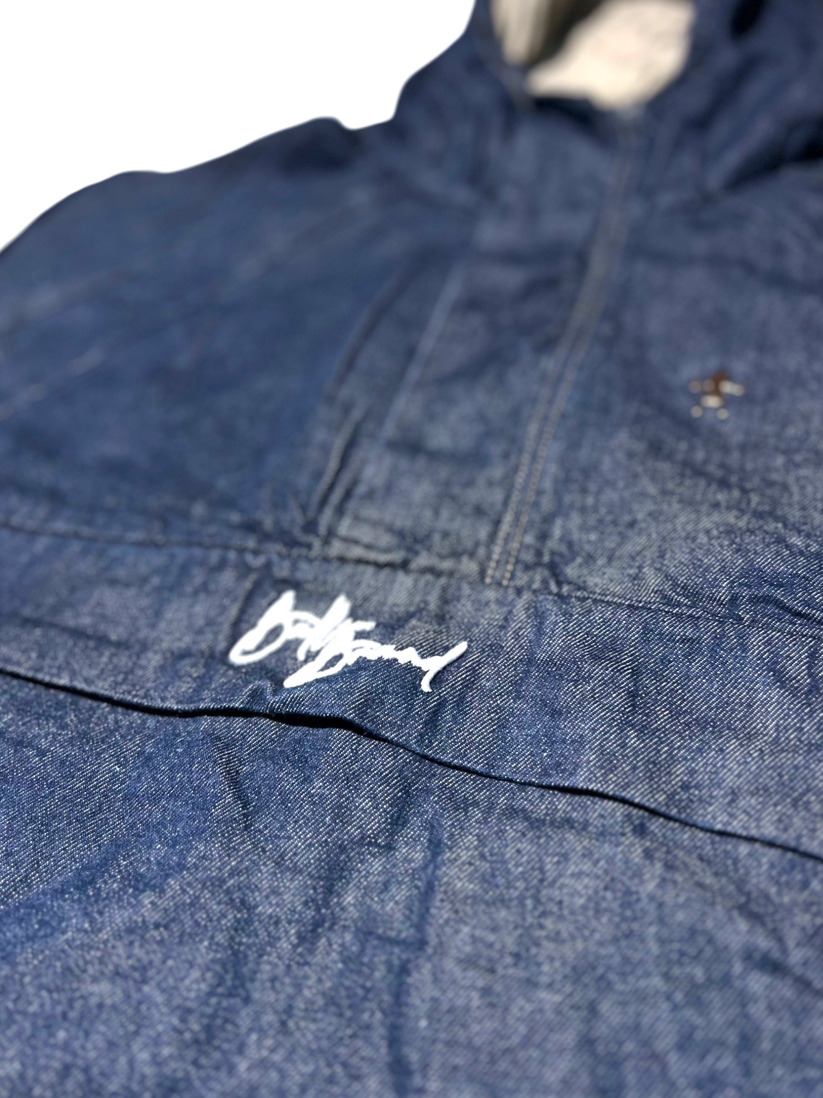 CAMPERA ANORAK DENIM STATEN BLUE