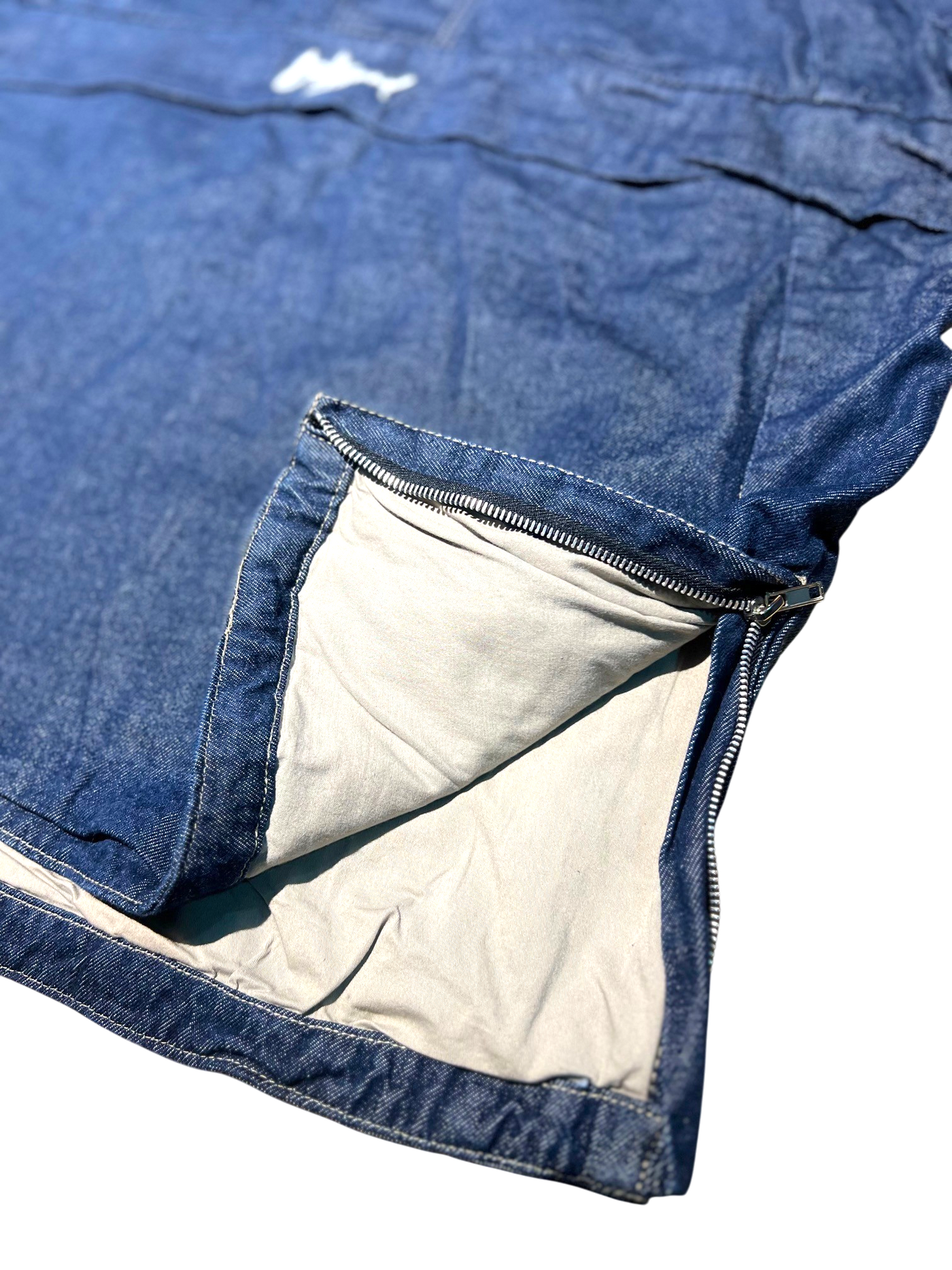 CAMPERA ANORAK DENIM STATEN BLUE