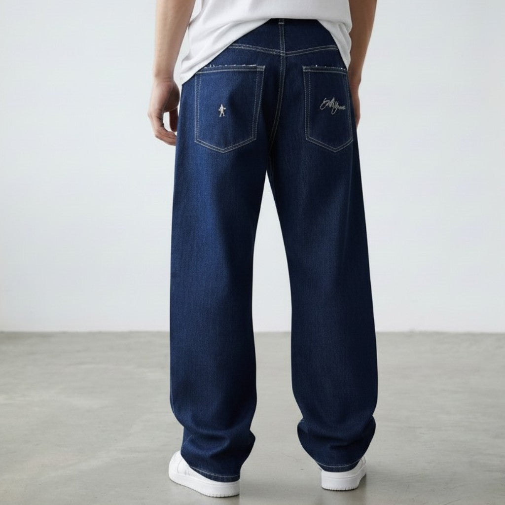 PANTALON JEAN BAGGY STATEN BLUE