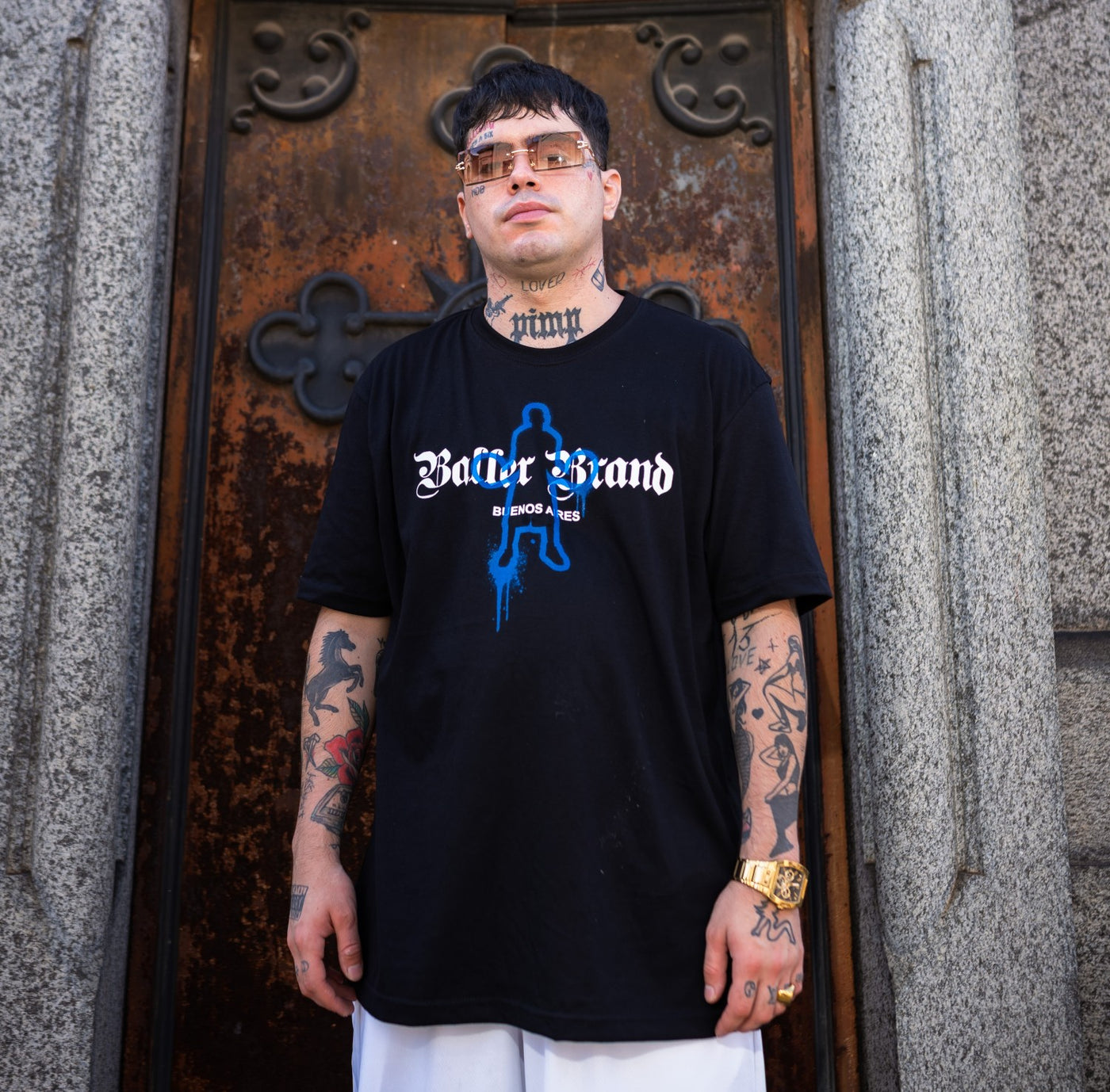 REMERA OVERSIZE BALLER BRAND PAINT