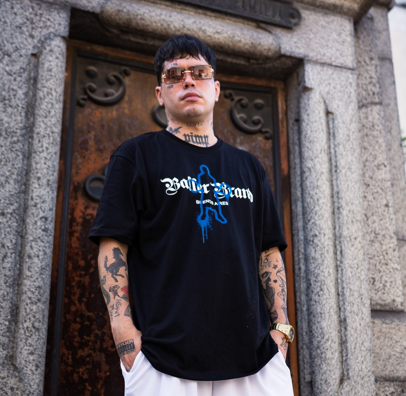REMERA OVERSIZE BALLER BRAND PAINT