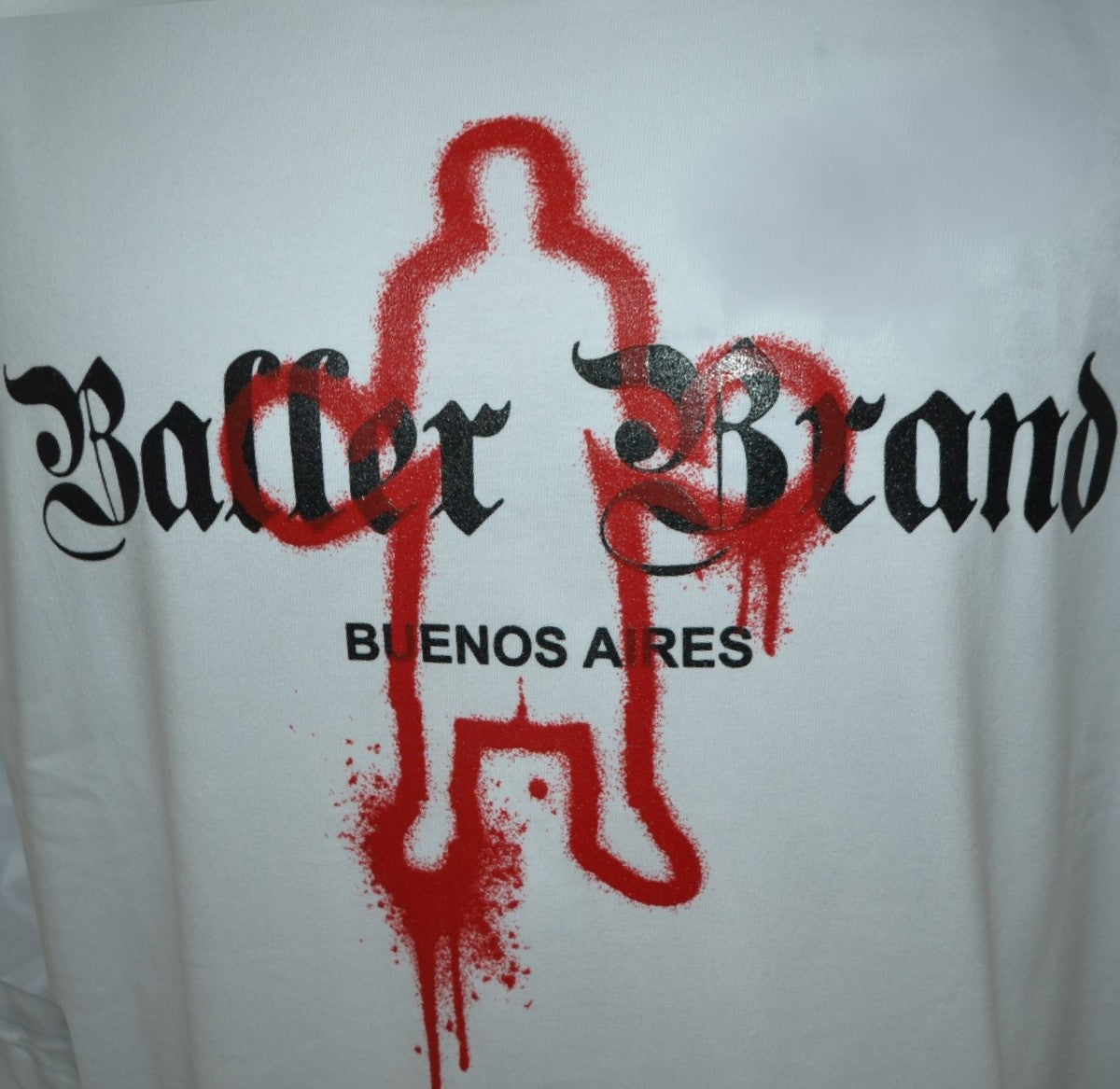 REMERA OVERSIZE BALLER BRAND PAINT