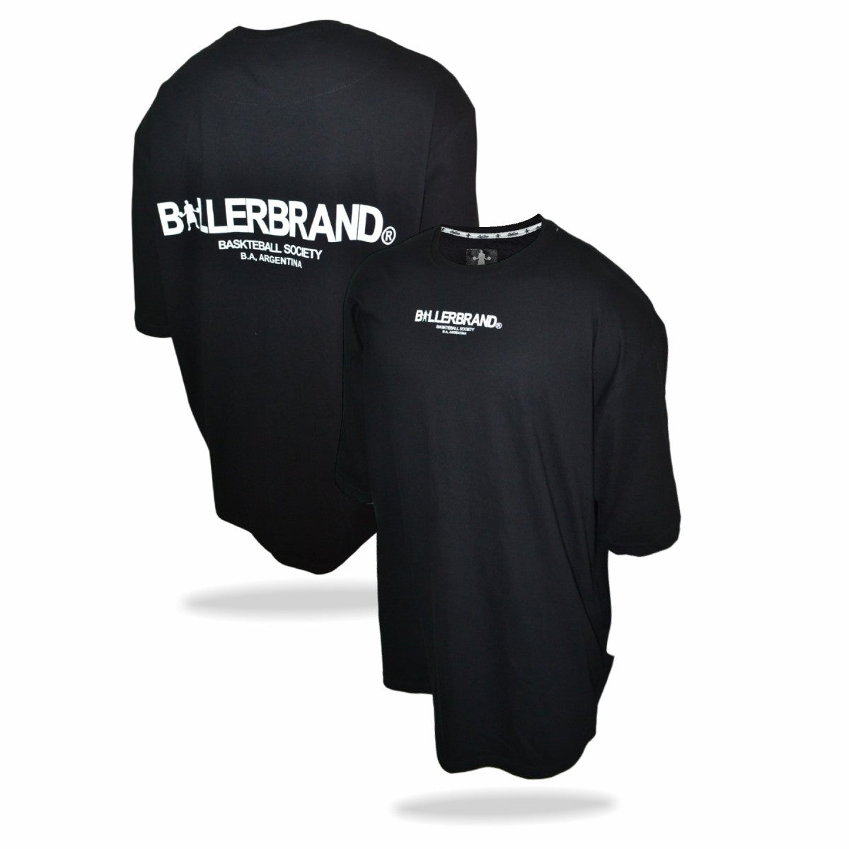 REMERA OVERSIZE BALLER BRAND SOCIETY