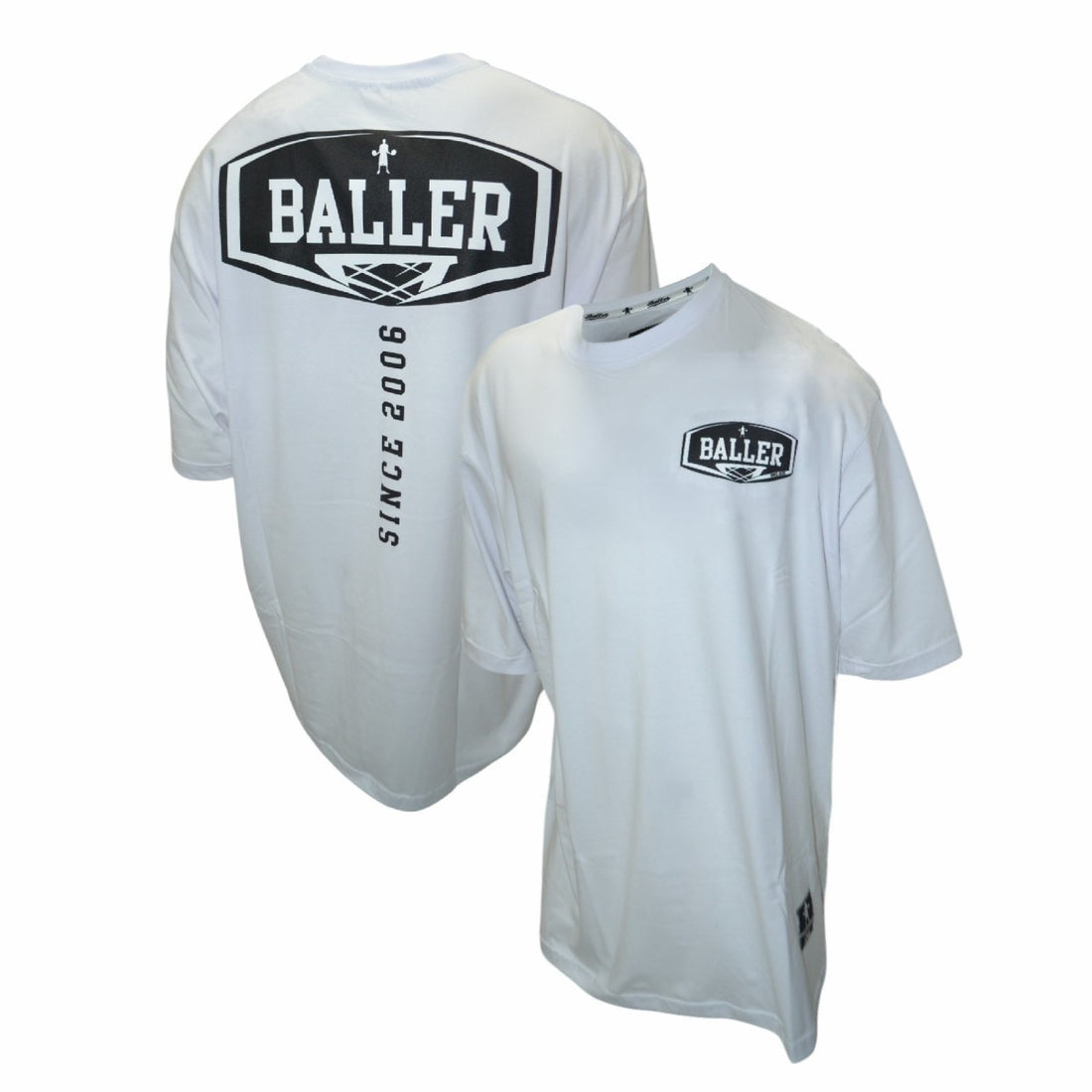 REMERA OVERSIZE BALLER BRAND TRICK