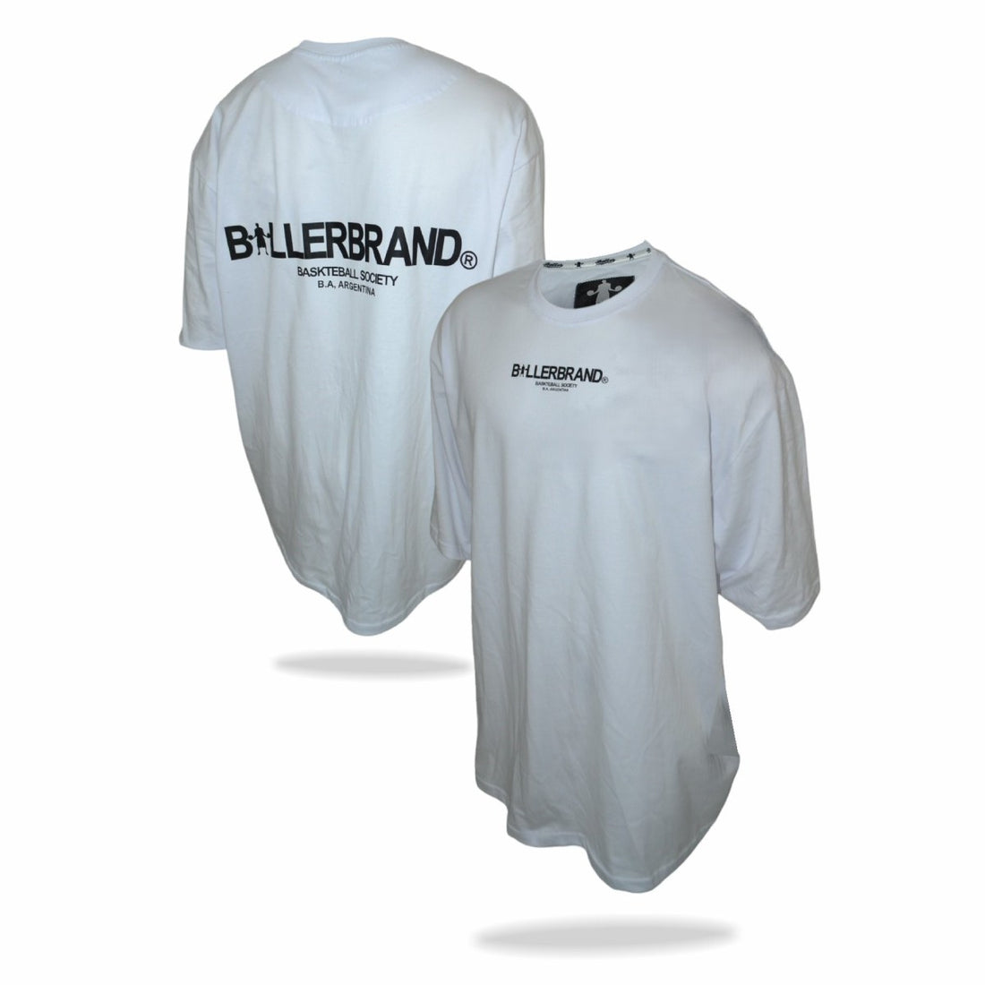 REMERA OVERSIZE BALLER BRAND SOCIETY
