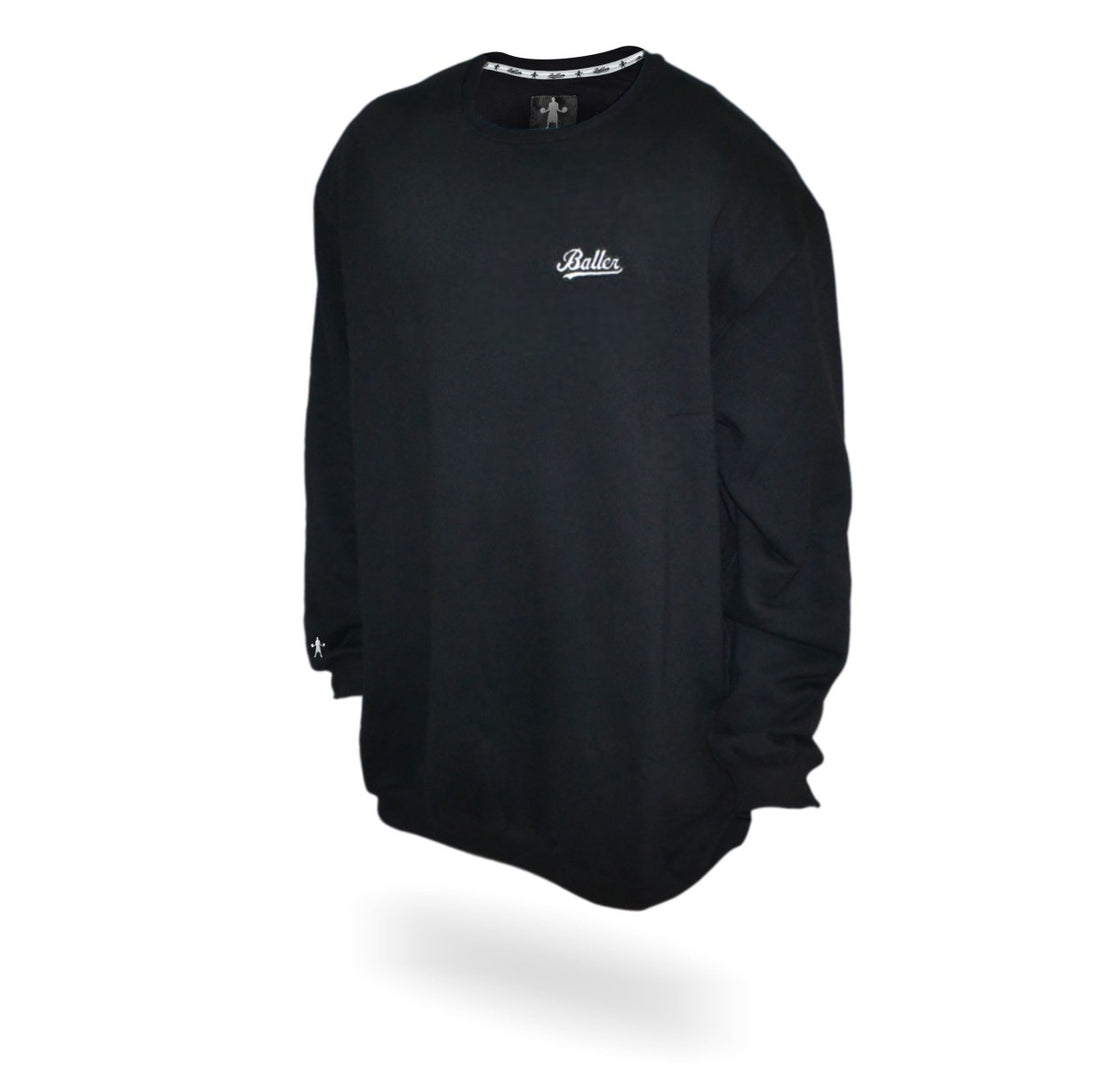 Buzo Cuello Redondo Baller Brand Essential Oversize