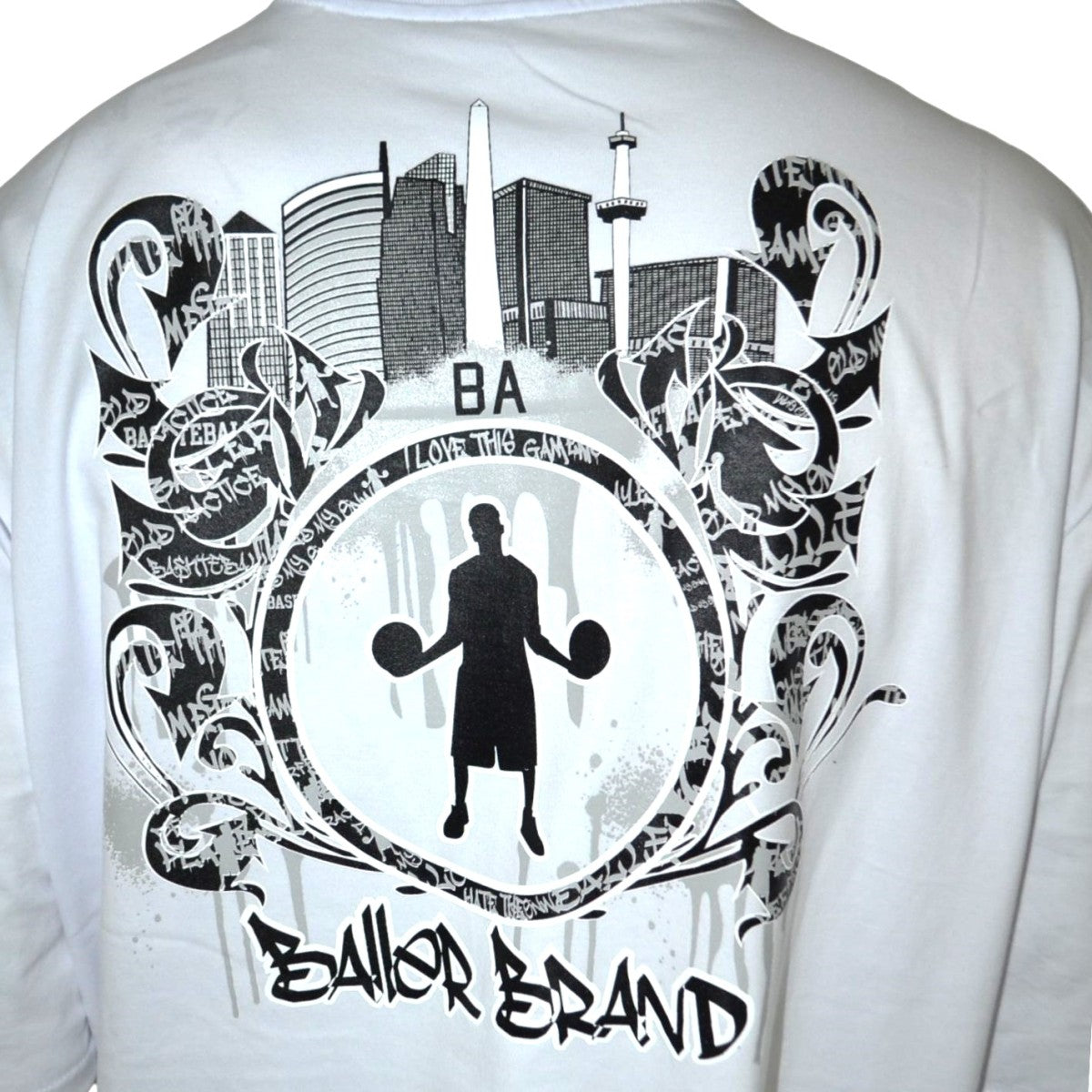 REMERA OVERSIZE BALLER BRAND RAGECITY