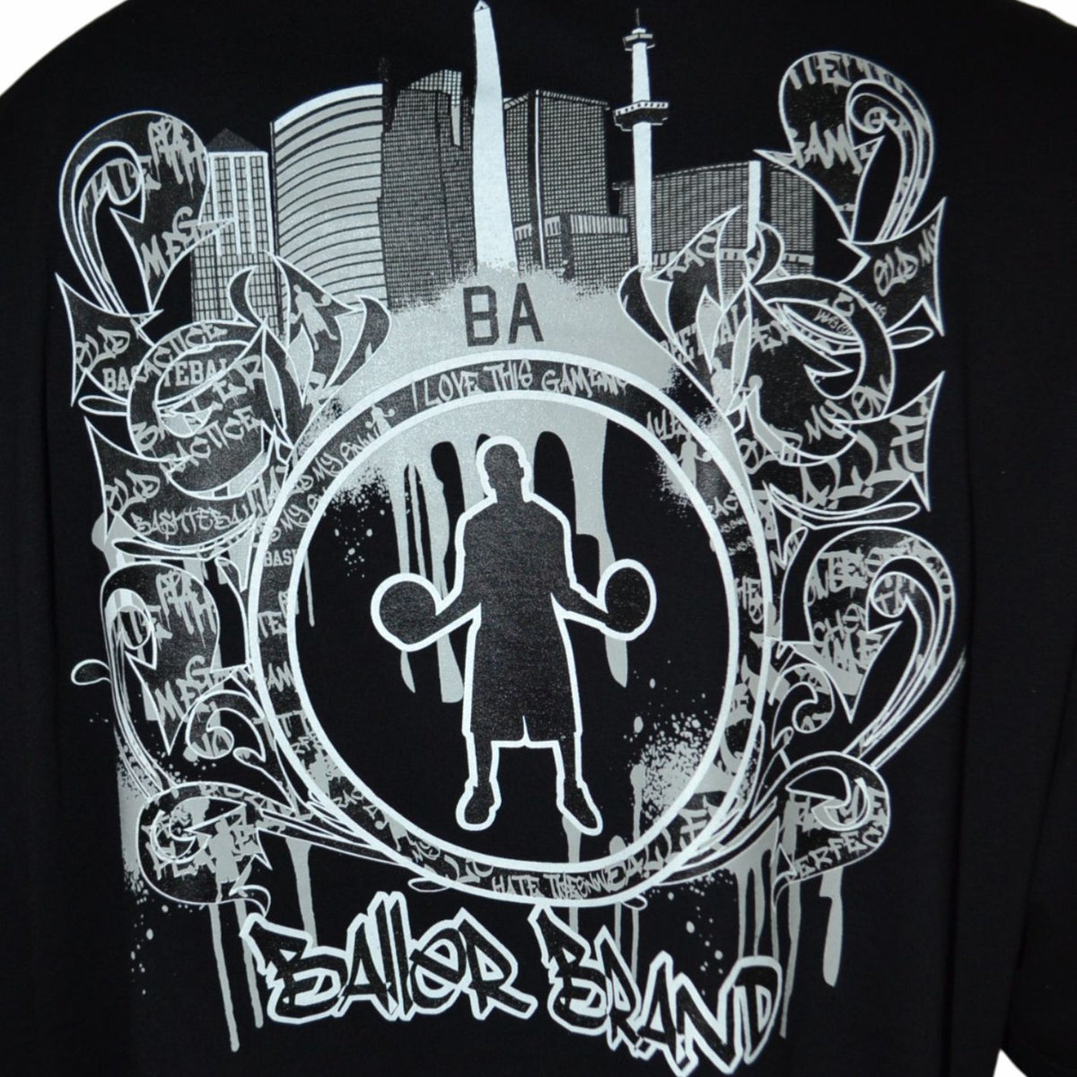REMERA OVERSIZE BALLER BRAND RAGECITY