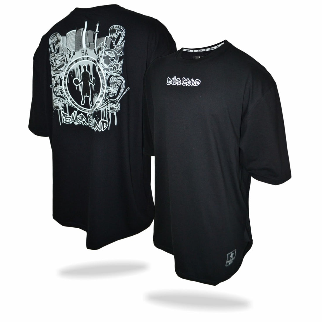 REMERA OVERSIZE BALLER BRAND RAGECITY